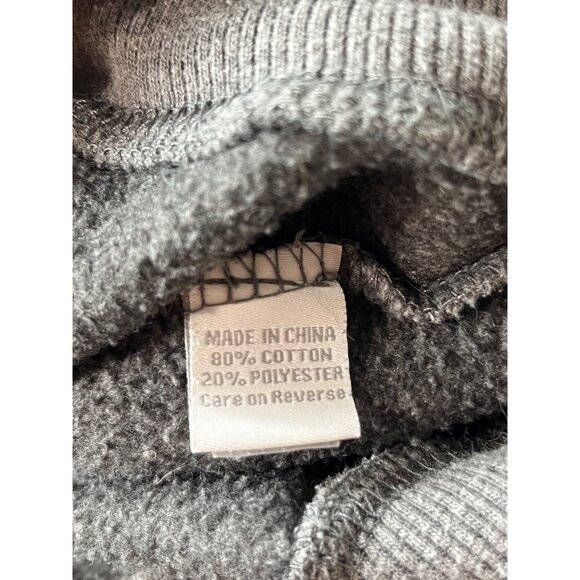 NASA Logo Men’s Small Gray Sweatshirt  Rocket Space Top of the world Brave Mars - Picture 8 of 10